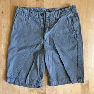Gray Chino Shorts